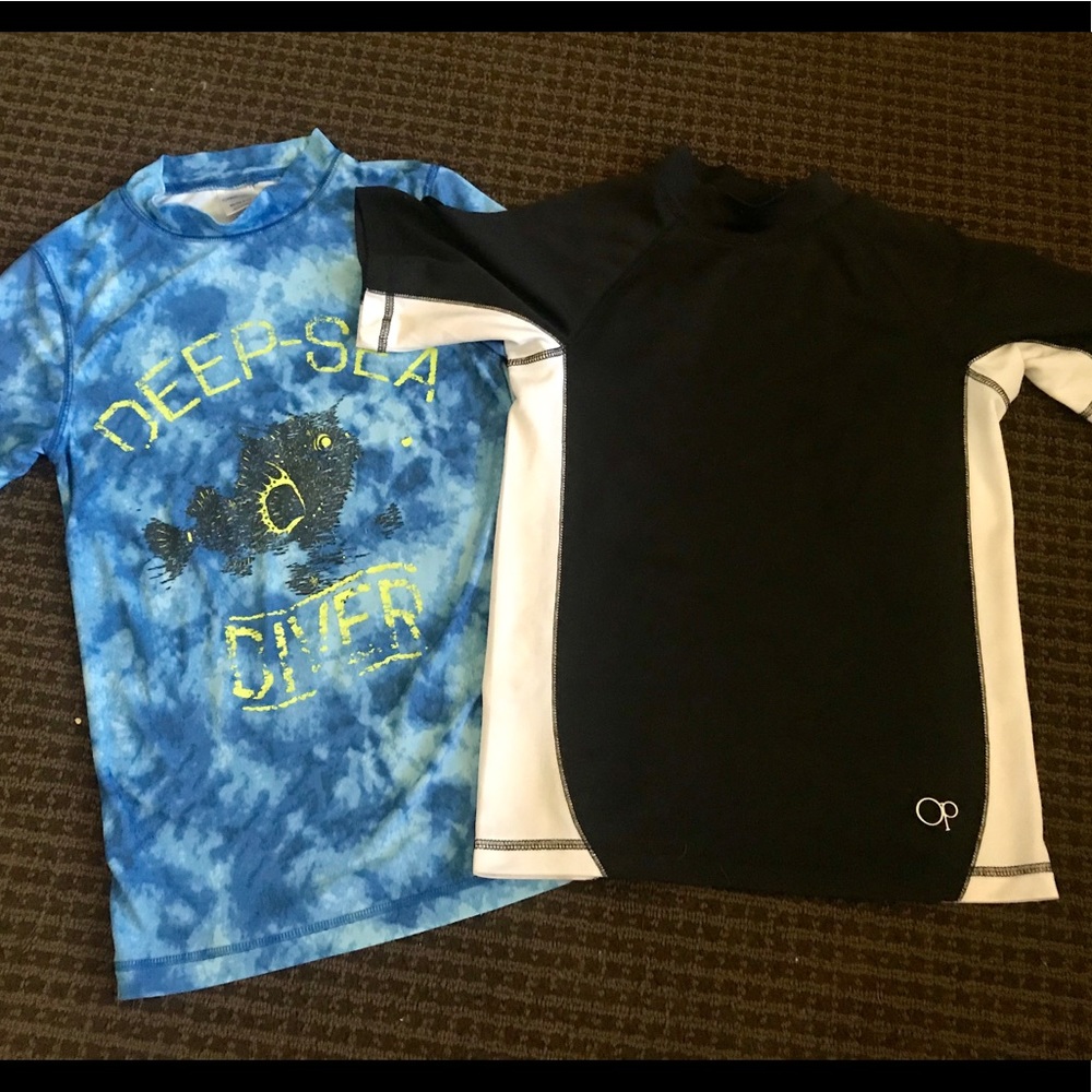 Bundle of two swim shirts
